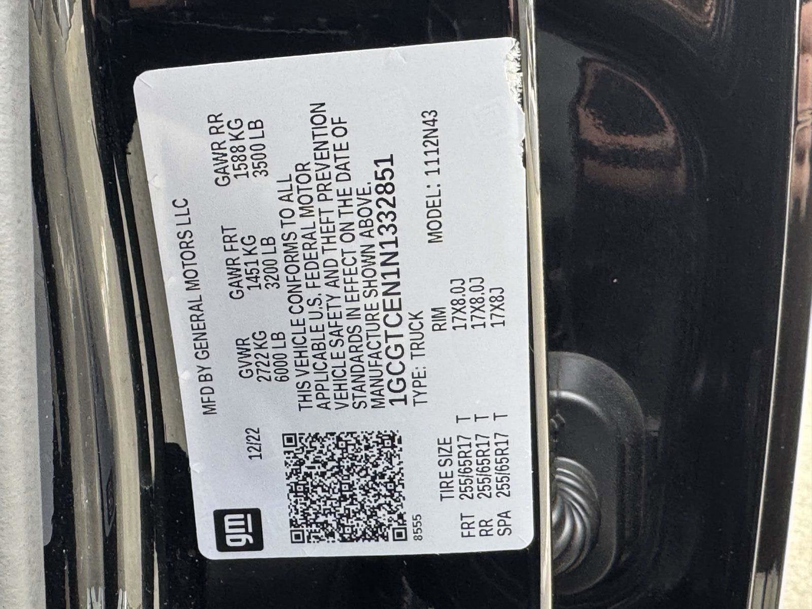 2022 Chevrolet Colorado LT