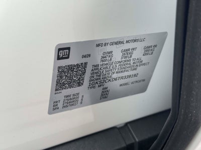 2026 GMC Yukon AT4