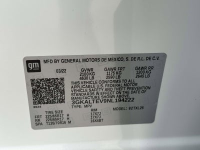 2022 GMC Terrain SLE