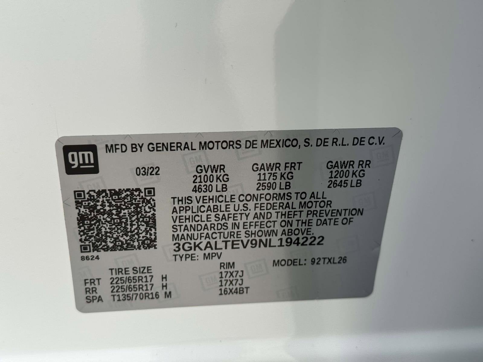 2022 GMC Terrain SLE