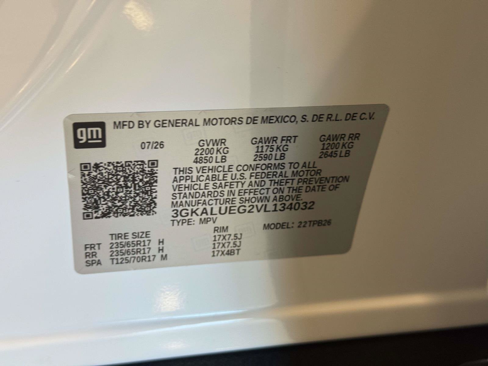 2027 GMC Terrain Elevation
