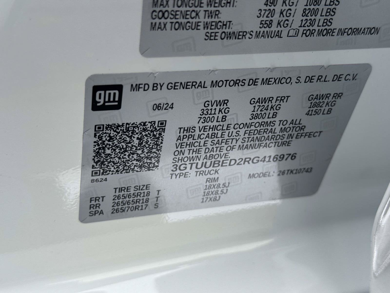 2024 GMC Sierra 1500 SLE