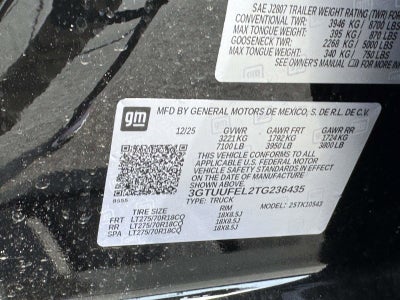 2026 GMC Sierra 1500 AT4X