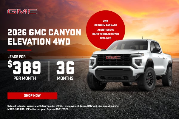 2026 GMC Canyon
