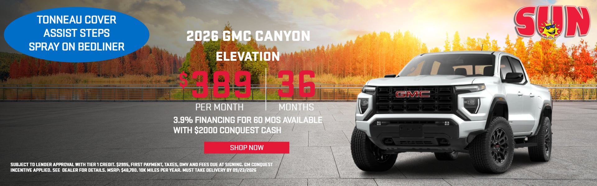 2026 GMC CANYON