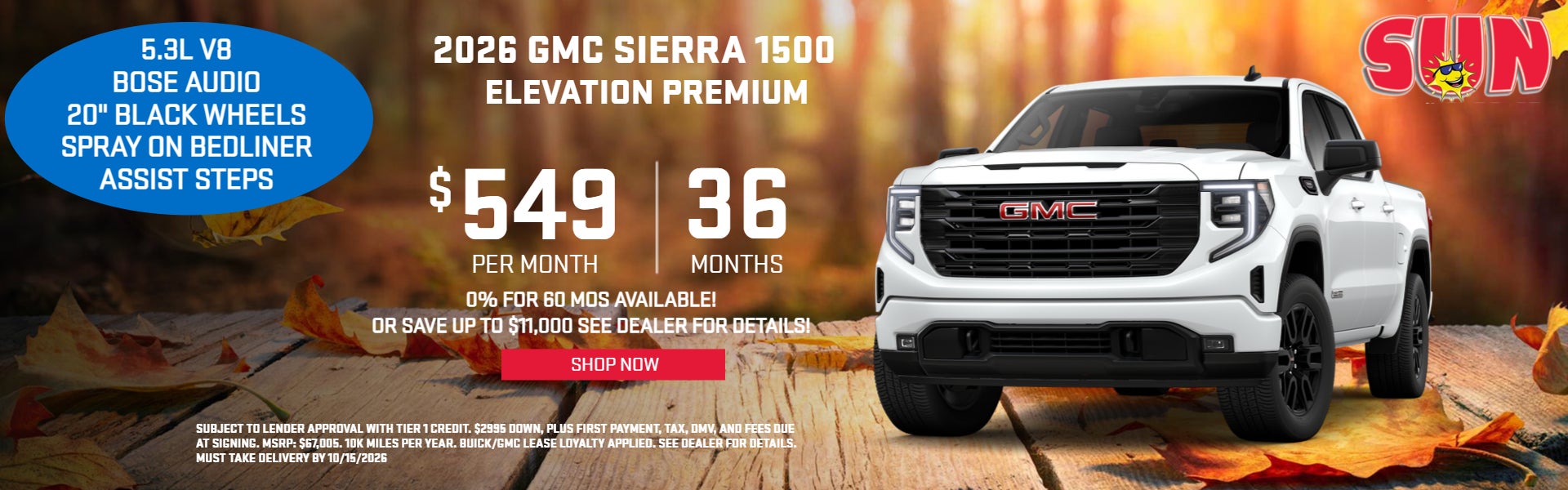 Sierra on offer