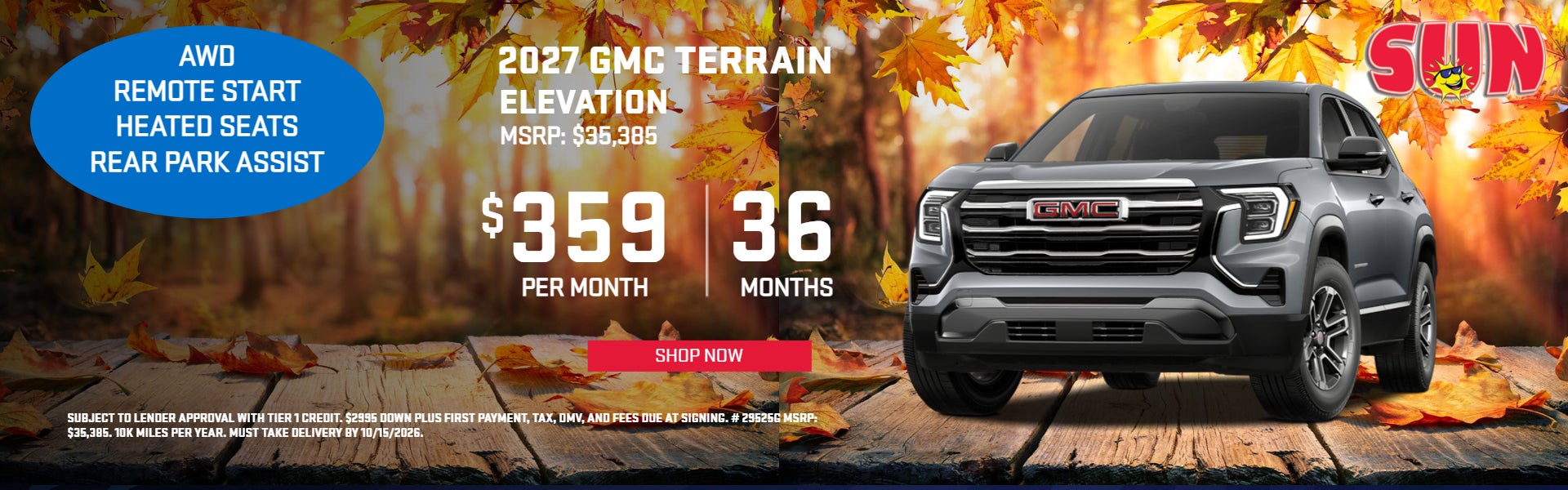 Terrain on offer