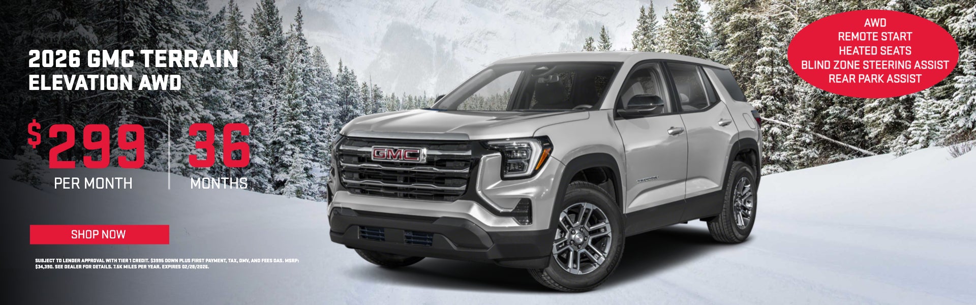 2026 GMC TERRAIN