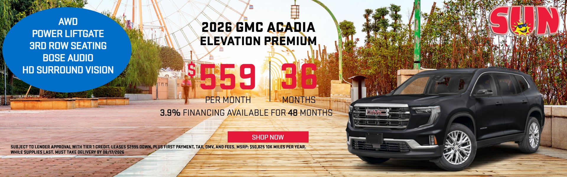 2026 GMC ACADIA