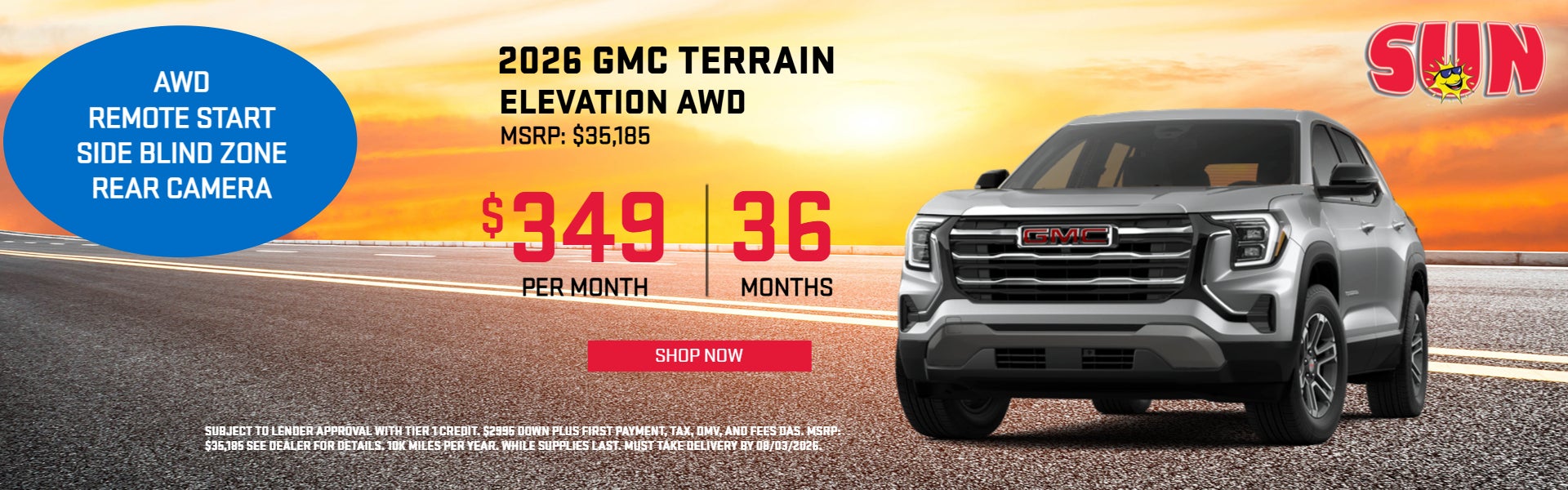 2026 GMC TERRAIN